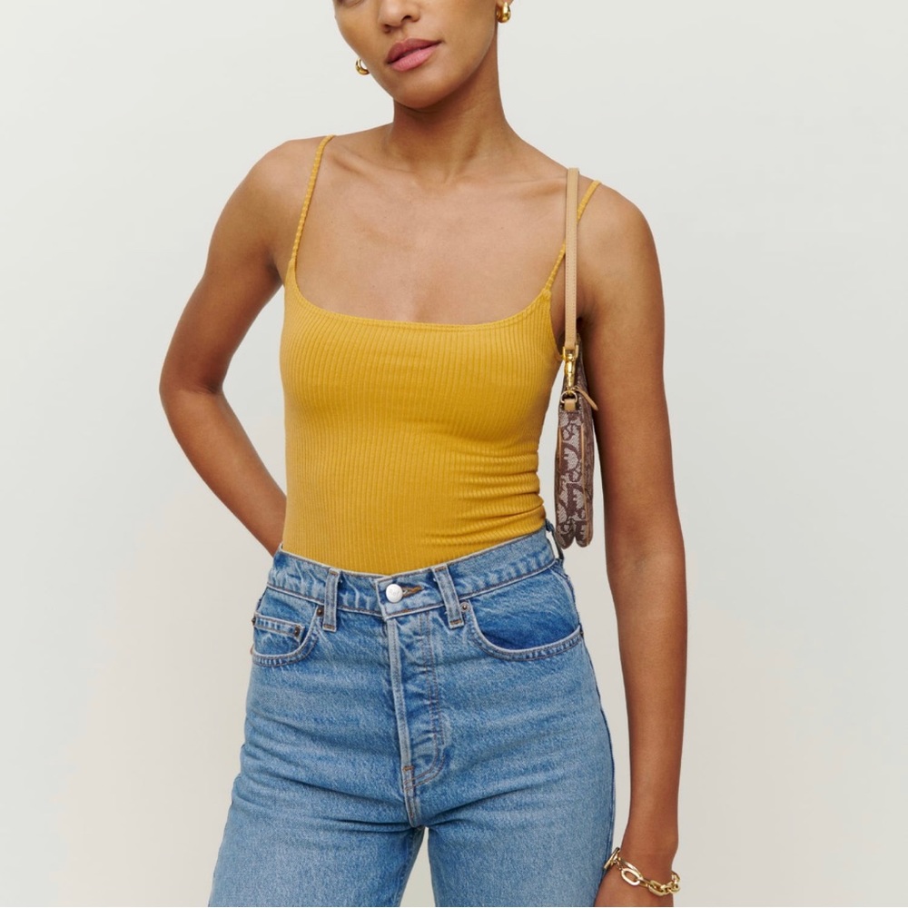 Reformation Carrie Knit Top